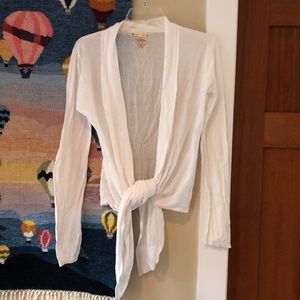Delicate Lightweight Knit Wrap Cardigan